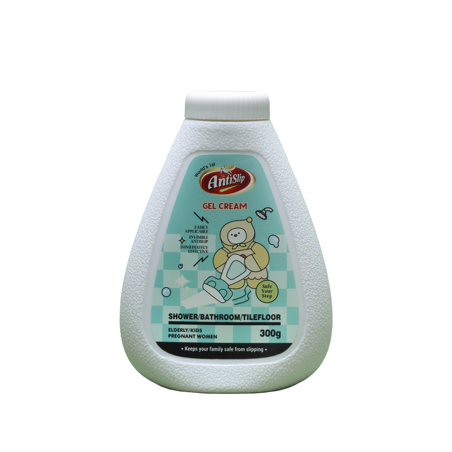 The Anti Slip Gel Cream for Feet β Non Slip Foot Grip for Wet Floors, Showers, Tiles & Kitchens β Slip Prevention Lotion for Bathroom Safety -300g